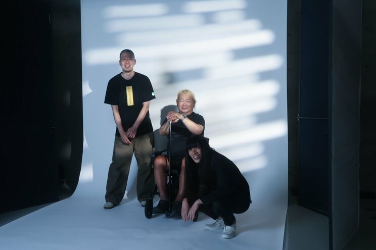 小林、二郎、友保の3ショット