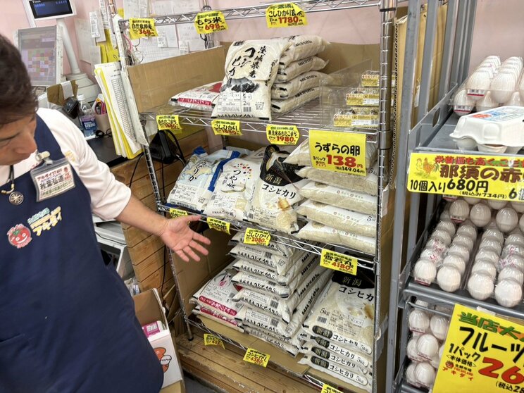 古古米の放出後、100ほしいと言えば100用意してもらえるという状況になったと語る秋葉社長（写真／集英社オンライン）