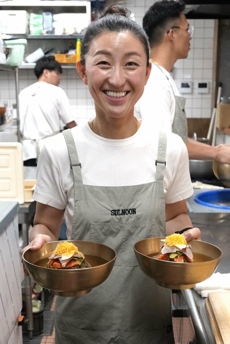 厨房の文蓮姫さん（撮影／集英社オンライン）