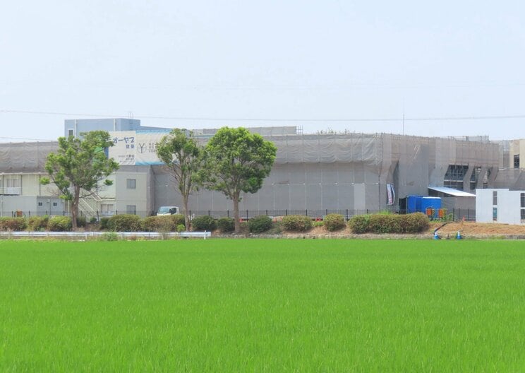 福岡県みやま市のワンヘルスセンター建設現場　撮影／集英社オンライン