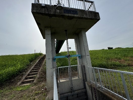 須藤市長の遺体が発見された水門（撮影／集英社オンライン）