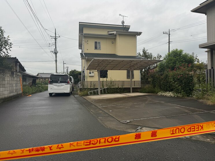 事件現場となった手塚由佳さんの自宅（撮影／集英社オンライン）