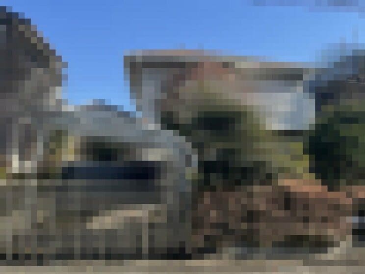 事件現場となった被害者宅（写真／筆者撮影）