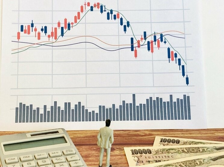 株式チャート（画像はイメージです）