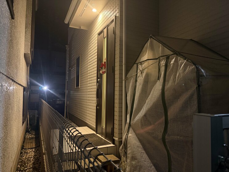 大津容疑者の自宅（撮影／集英社オンライン）