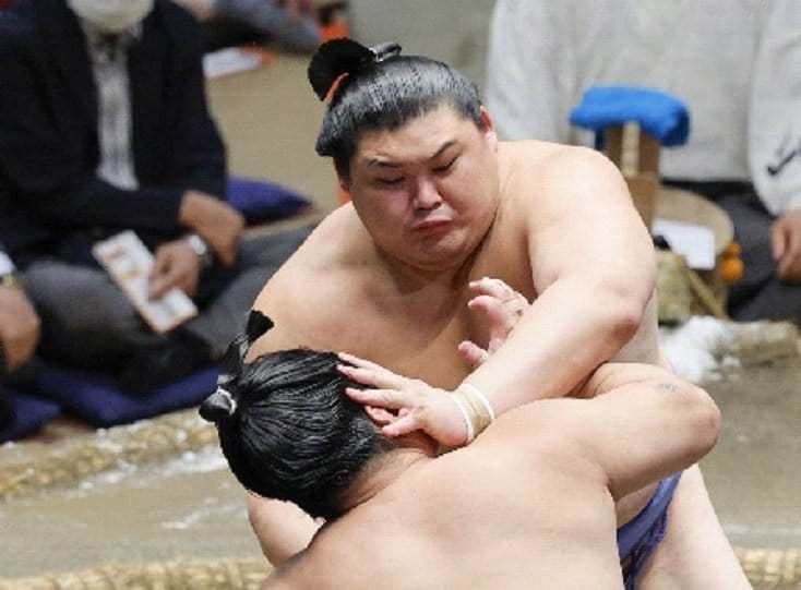 横綱昇進がかかる大の里（写真／共同通信社）