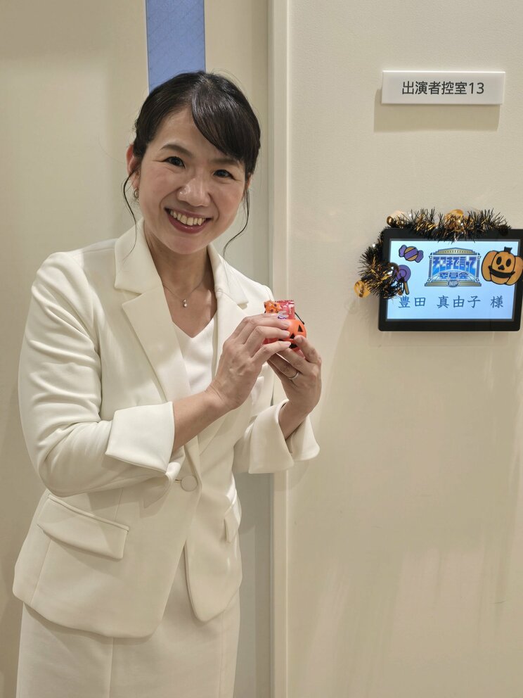 2025年、TV出演をしたときの豊田氏（写真／本人SNSより）