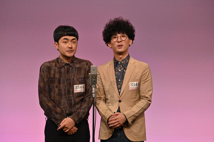 たくろう（左・赤木裕、右・きむらバンド）ⓒM-1グランプリ事務局