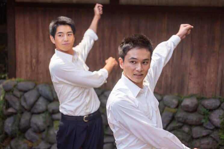 嵩(右)と弟の千尋(左)