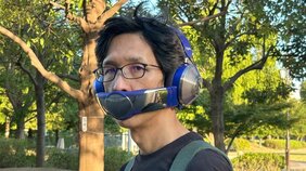 近未来な見た目がインパクト大! 空気清浄機能がついたダイソン初のヘッドフォン「Dyson Zone」は何がすごいのか? オーディオライターが本気で検証してみた