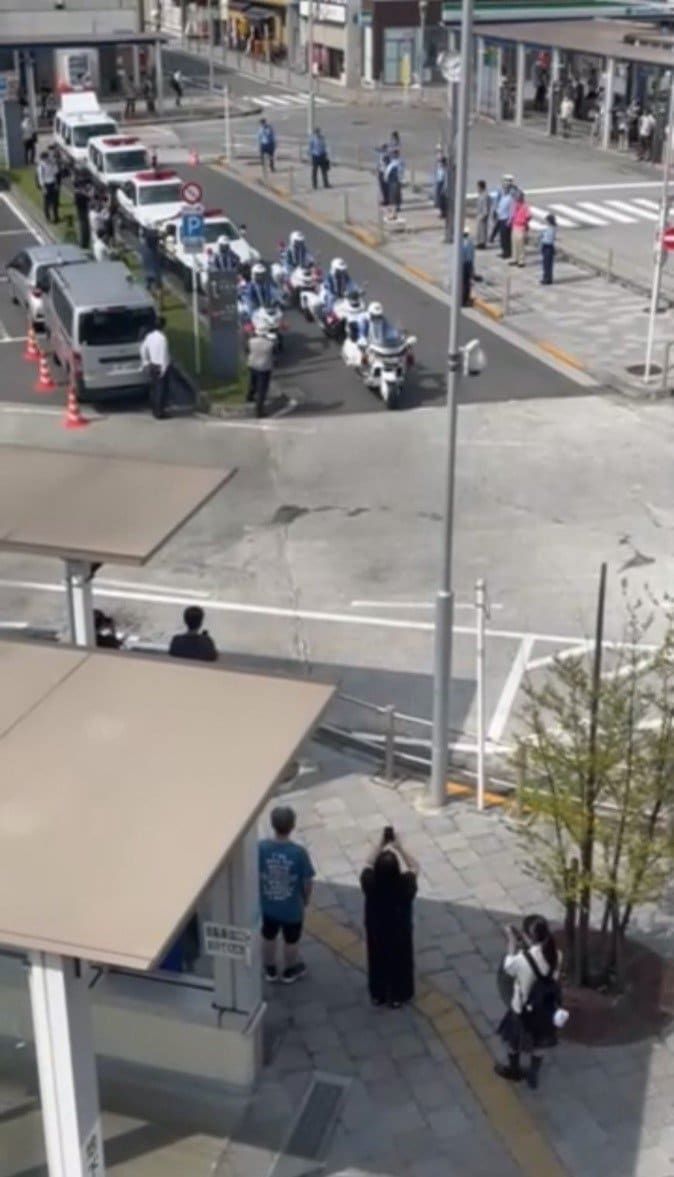 ピーポくんが熱中症で倒れた当日の拝島駅ロータリー