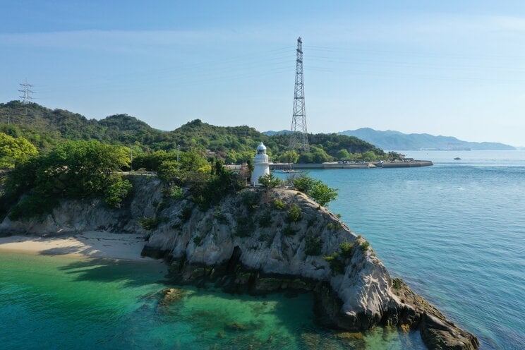 広島県竹原市　大久野島灯台（PhotoACより）