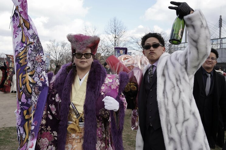 北九州市二十歳の記念式典にて　写真／篠原祐介